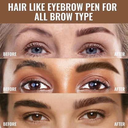 Dual-Ended Microblade 4D Eyebrow Pen