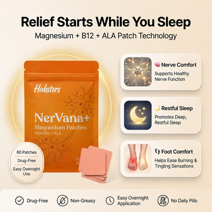 NerVana+® Nerve Relief Magnesium Patches