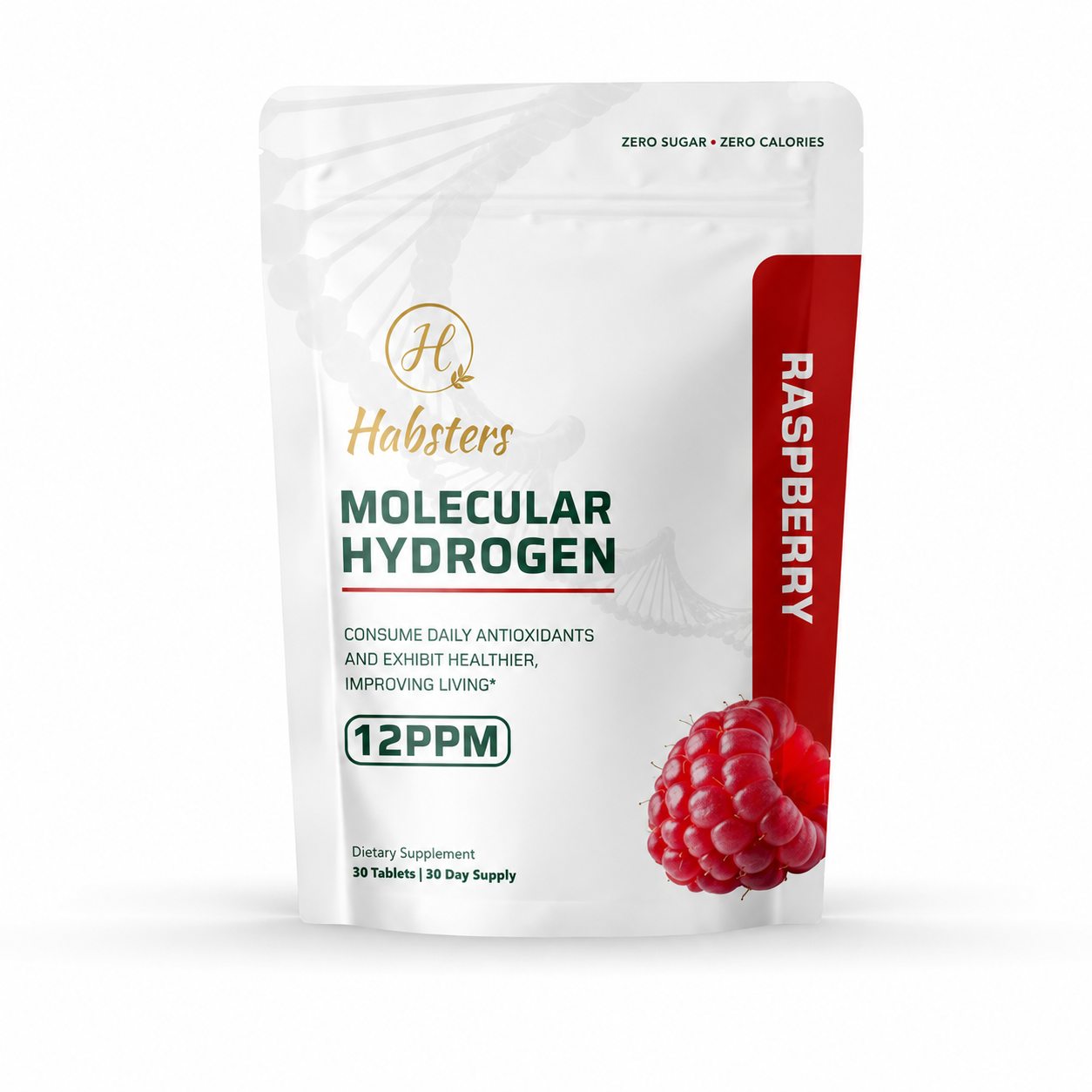 Molecular Hydrogen Tablets (12PPM Verified)