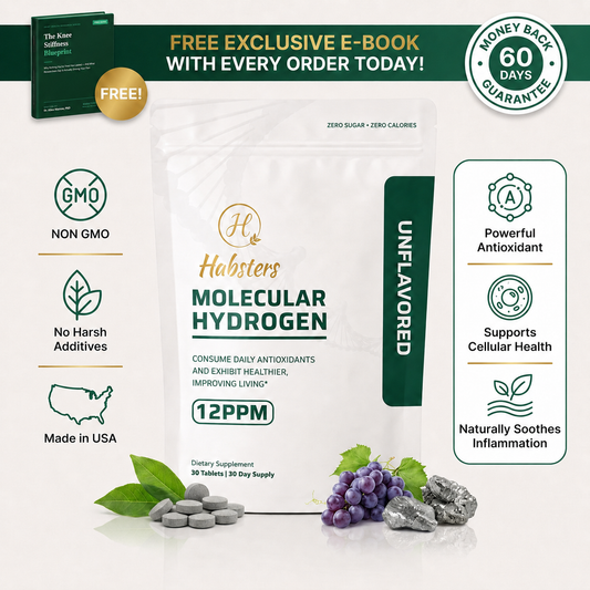 Molecular Hydrogen Tablets (12PPM Verified)