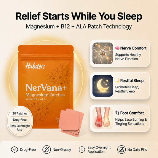 NerVana+® Nerve Relief Magnesium Patches