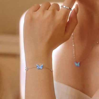 [Limited Edition] Moonlit Aurora Butterfly Bracelet