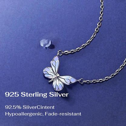 [Limited Edition] Moonlit Aurora Butterfly Necklace