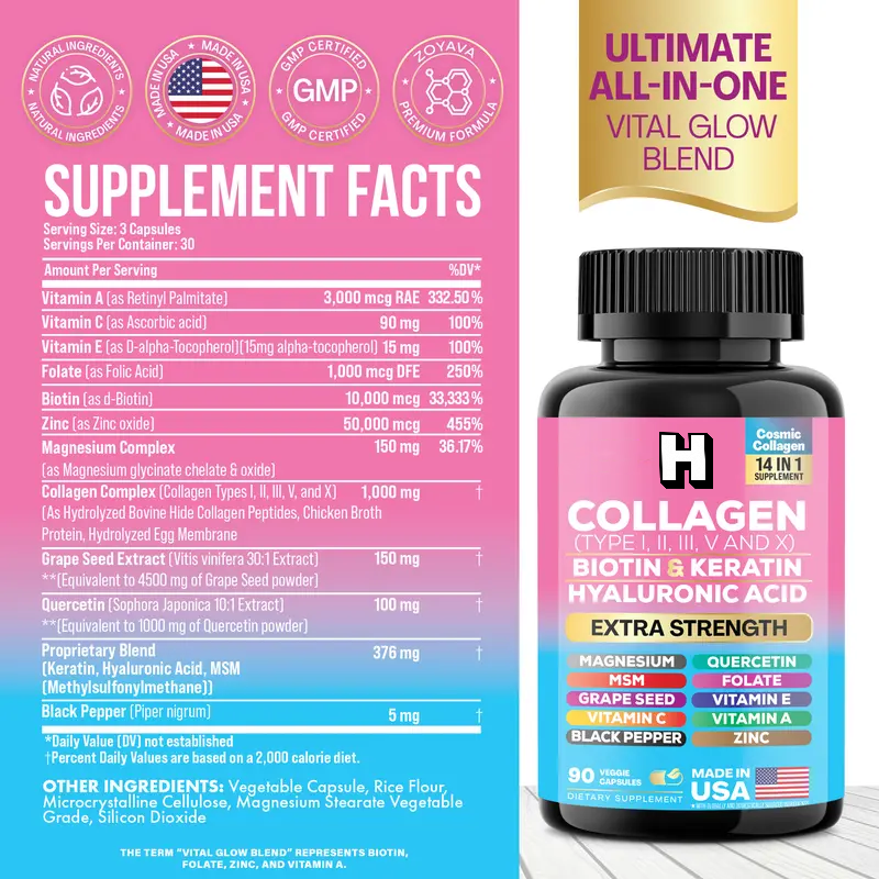 Women’s Ageless Radiance Collagen Complex (60 capsules)