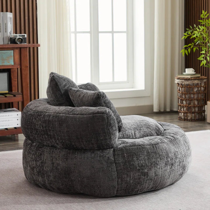 Cozy Chenille Armchair Bean Bag Chairs for Ultimate Comfort